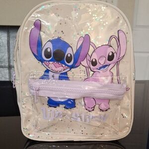 Stitch and Angel mini backpack